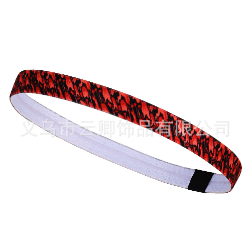 Sports Headband Sweat Absorbent Yoga Running Basketball Workout Non-Slip Elastic