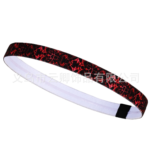 Sports Headband Sweat Absorbent Yoga Running Basketball Workout Non-Slip Elastic